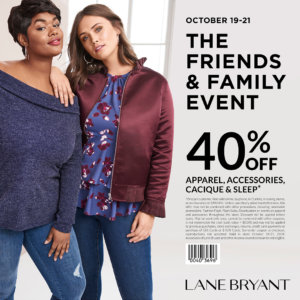 Get 40% off Friends & Family Event