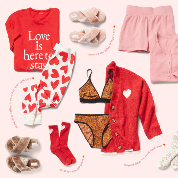 Assorted Valentine's outfits