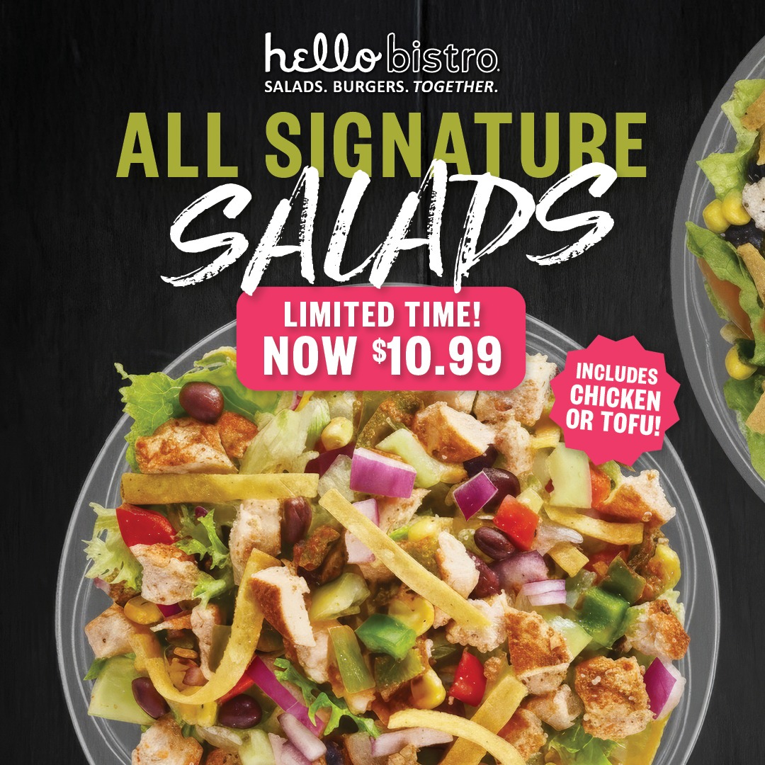 All Signature Salads on Sale!