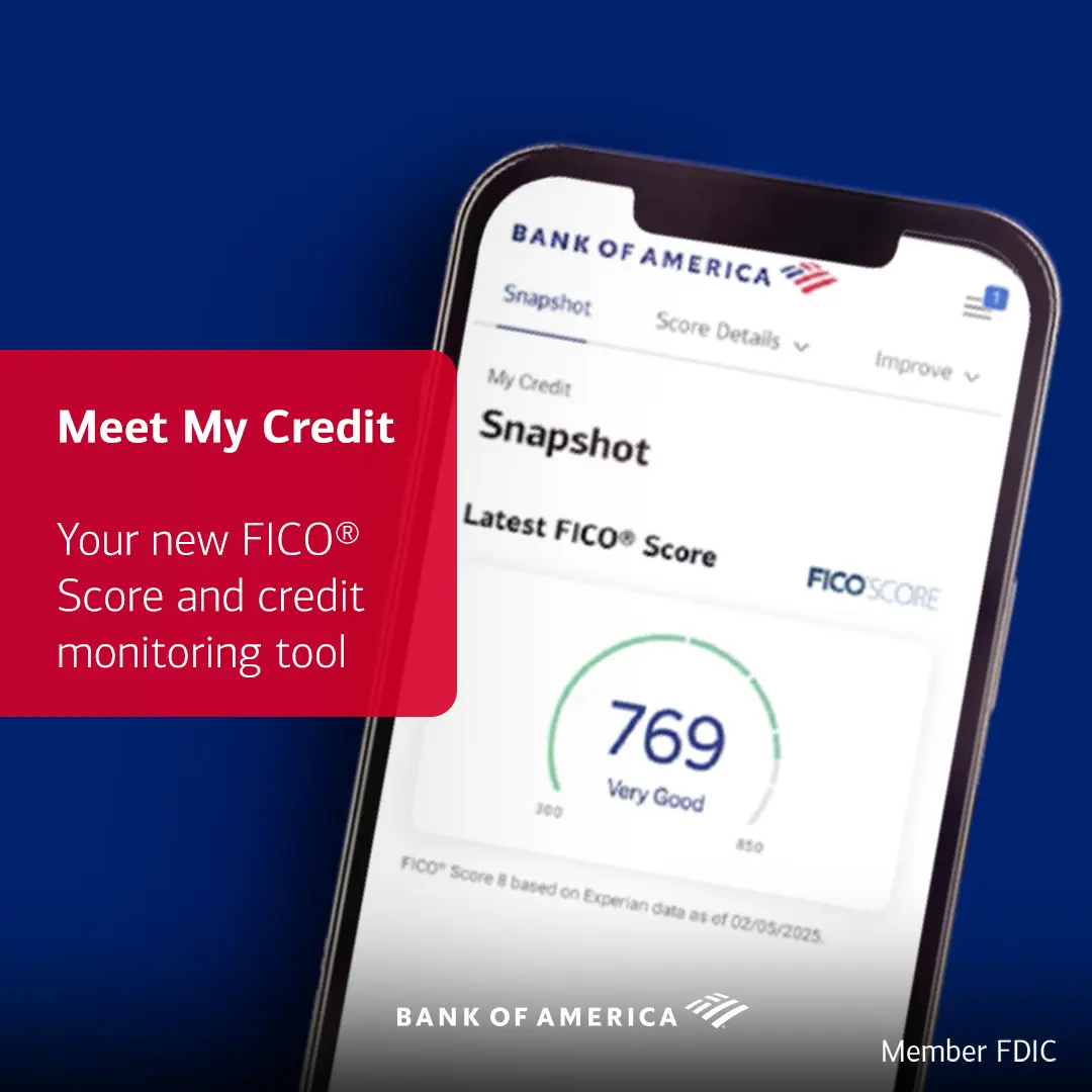 credit bank of America